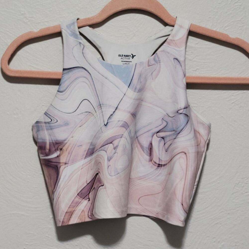 Old Navy Active Powersoft Girls size Large (10-12) Light Support Sports Bra